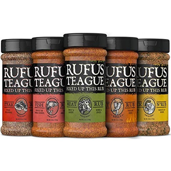 Rufus Teague: Dry Rub - 6.2Oz Shaker - Award Winning Premium Rub