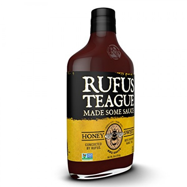 Rufus Teague Honey Sweet BBQ Sauce, 16 oz454g by Rufus Teague