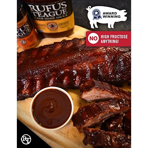 Rufus Teague Honey Sweet Bbq Sauce – 16Oz Bottle – World Famous