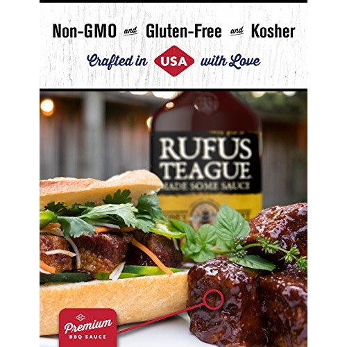 Rufus Teague Honey Sweet Bbq Sauce – 16Oz Bottle – World Famous