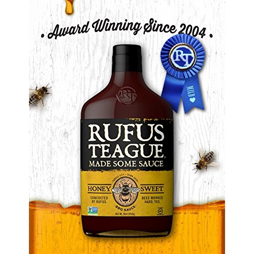 Rufus Teague Honey Sweet Bbq Sauce – 16Oz Bottle – World Famous