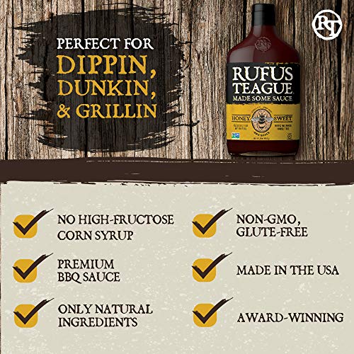 Rufus Teague: Honey Sweet Bbq Sauce Set In Signature Box - 2 16