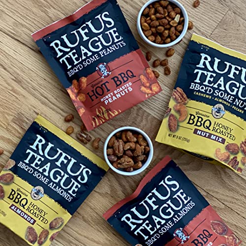 Rufus Teague - Hot BBQ Honey Roasted Mixed Nuts - 9 oz Resealabl...
