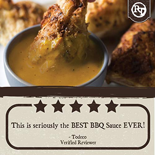 Rufus Teague: Kc Gold Bbq Sauce - Premium Barbecue Sauce - 2 X 1