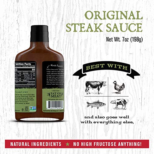 Rufus Teague - Original Steak Sauce - Premium Steak Sauce - 7 Oz