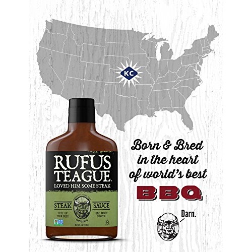 Rufus Teague - Original Steak Sauce - Premium Steak Sauce - 7 Oz