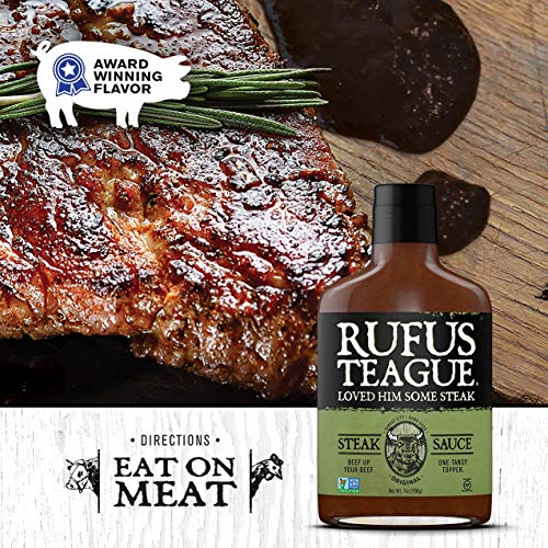 Rufus Teague - Original Steak Sauce - Premium Steak Sauce - 7 Oz