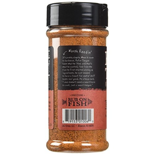 Rufus Teague Rub Fish, 6.8 Oz