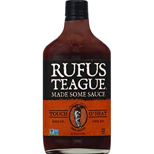 Rufus Teague Sauce Bbq Touch O Heat 16 Oz