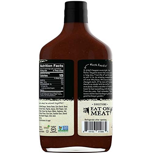 Rufus Teague: Sugar-Free Bbq Sauce - Premium Bbq Sauce- Natural