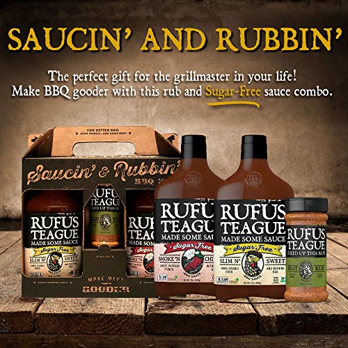 Rufus Teague Sugar-Free Saucin &Amp; Rubbin Kit
