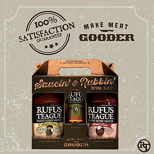 Rufus Teague Sugar-Free Saucin &Amp; Rubbin Kit