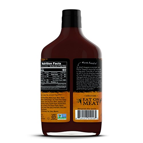 Rufus Teague Touch O Heat Bbq Sauce, 16 Ounce - 6 Per Case.