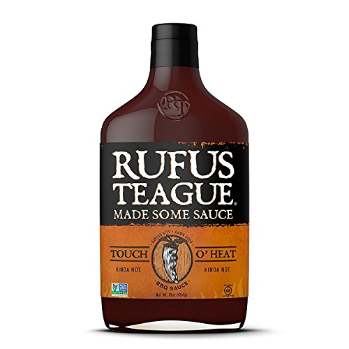 Rufus Teague Touch O’ Heat Bbq Sauce – 16Oz Bottle – World Famou
