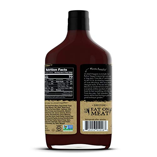 Rufus Teague Whiskey Maple Bbq Sauce 16 Oz Each 2 Items Per Order