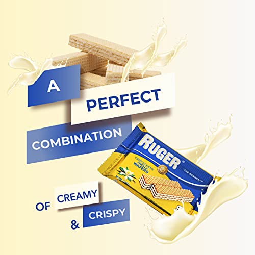 Ruger Wafers Austrian Wafers, Vanilla, 2.125 Ounce Pack of 12