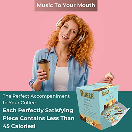 Ruger Wafers XOXO Made with a Kiss of Sea Salt , Mini Wafers Dis...