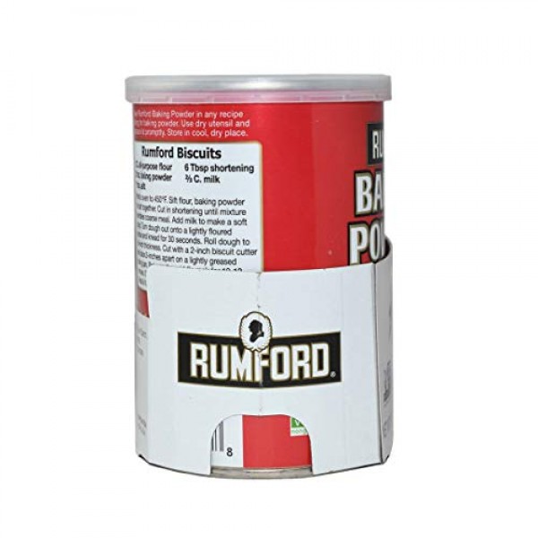 Rumford Baking Powder, 8.1 Ounce, 2 Count