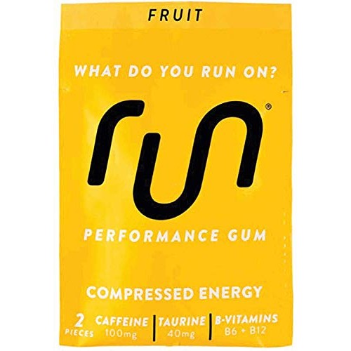 Run Gum Energy Fruit Flavor