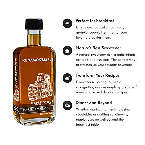 Runamok Maple, Bourbon Barrel Aged Organic Vermont Maple Syrup, ... Runamok Maple, Bourbon Barrel Aged Organic Vermont Maple Syrup, ...