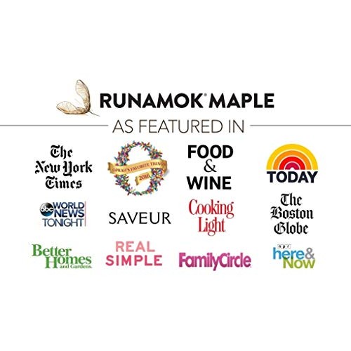 Runamok Maple Cinnamon-Vanilla Infused Maple Syrup - Authentic &Amp;