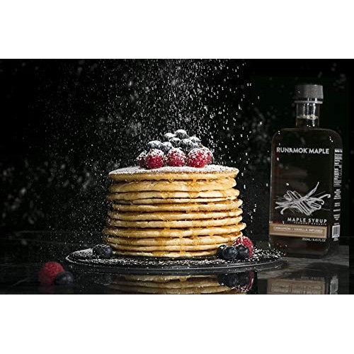 Runamok Maple Cinnamon-Vanilla Infused Maple Syrup - Authentic &Amp;