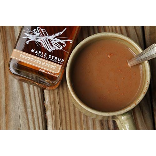 Runamok Maple Cinnamon-Vanilla Infused Maple Syrup - Authentic &Amp;