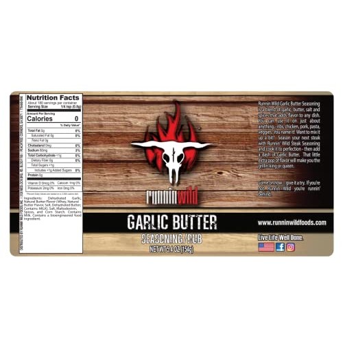Gourmet Garlic Butter Seasoning | No Preservatives, No MSG added...