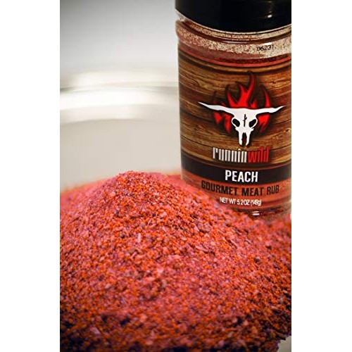 Peach Gourmet Rub | Made In The Usa Using Natural Flavors And No