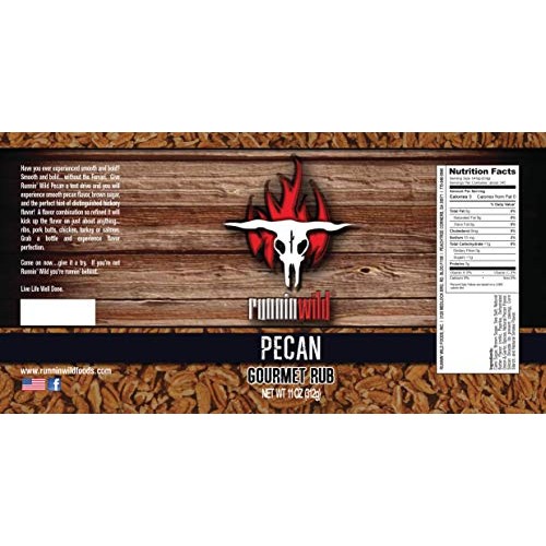 Pecan Gourmet Rub | Made In The Usa Using Natural Flavors And No