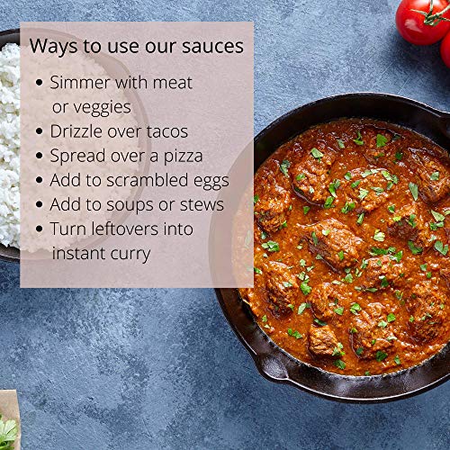 Rupens Madras - Spicy Coconut Tomato Indian Curry Sauce, Vegan ...