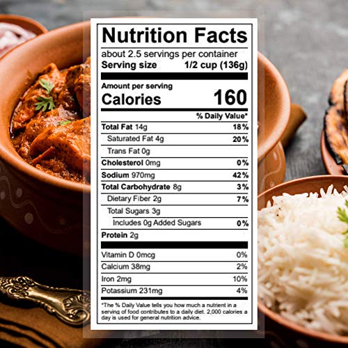 Rupens Madras - Spicy Coconut Tomato Indian Curry Sauce, Vegan ...