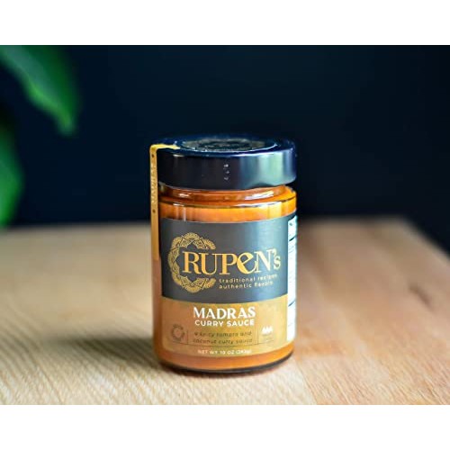 Rupens Madras - Spicy Coconut Tomato Indian Curry Sauce, Vegan ...