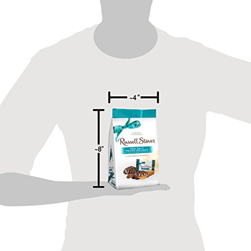 Russell Stover Milk Chocolate Sea Salt Pecan Delight Peg Bag