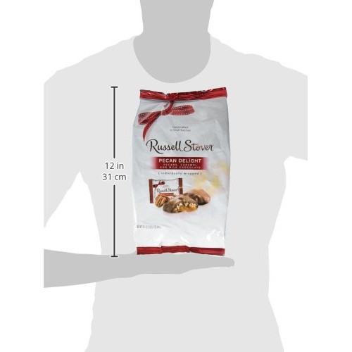 Russell Stover Pecan Delight Gusset Bag 16.10 Ounce Russel Stove