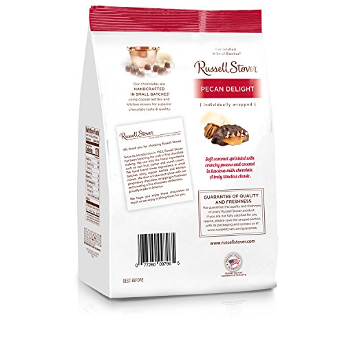 Russell Stover Pecan Delight Gusset Bag 16.10 Ounce Russel Stove
