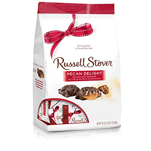 Russell Stover Pecan Delight Gusset Bag 16.10 Ounce Russel Stove