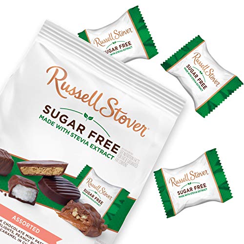 Russell Stover Sugar Free Assorted Chocolates Gusset Bag, 17.75
