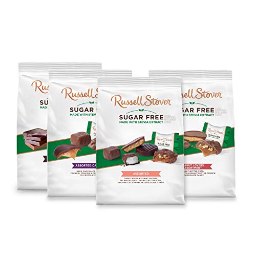 Russell Stover Sugar Free Assorted Chocolates Gusset Bag, 17.75
