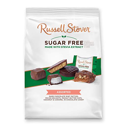 Russell Stover Sugar Free Assorted Chocolates Gusset Bag, 17.75