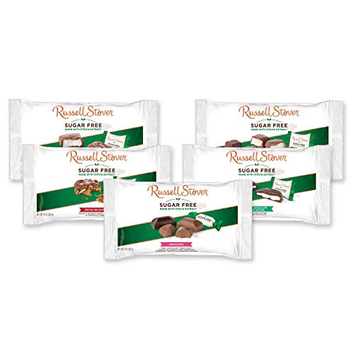 Russell Stover Sugar Free Pecan Delights With Stevia, 10 Oz. Bag