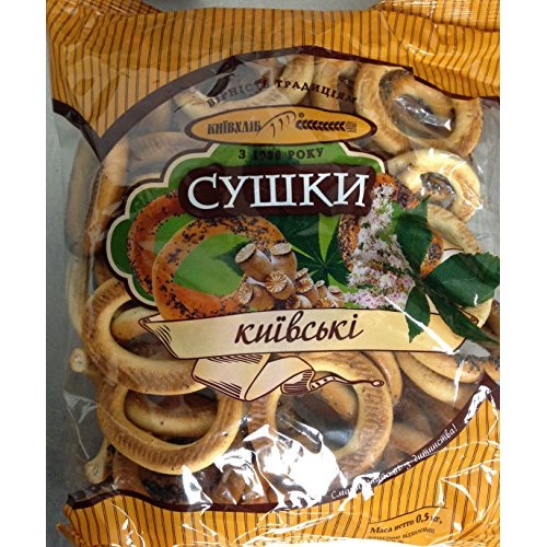 Pack Of 2 Ukrainian Sushki Kievski 500G