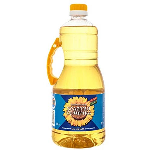 Golden Seed Refined Sunflower Oil 1,8L No Gmo Product Of Russi