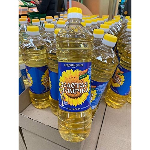 Golden Seed Refined Sunflower Oil 1L X 3 Pack No Gmo Product O