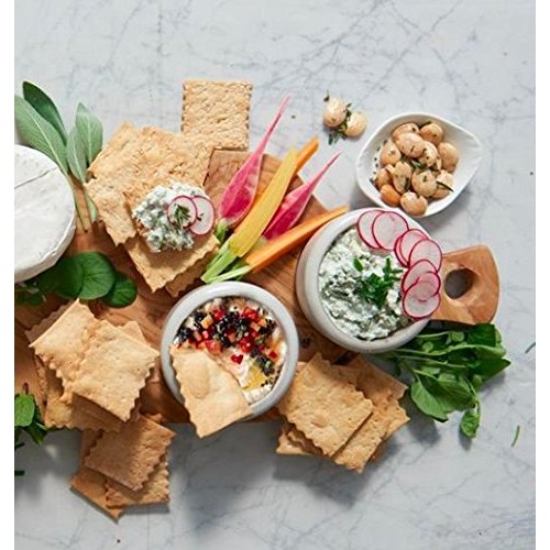 Rustic Bakery, Flatbread Bites Rosemary Olive Oil, 4 Ounce