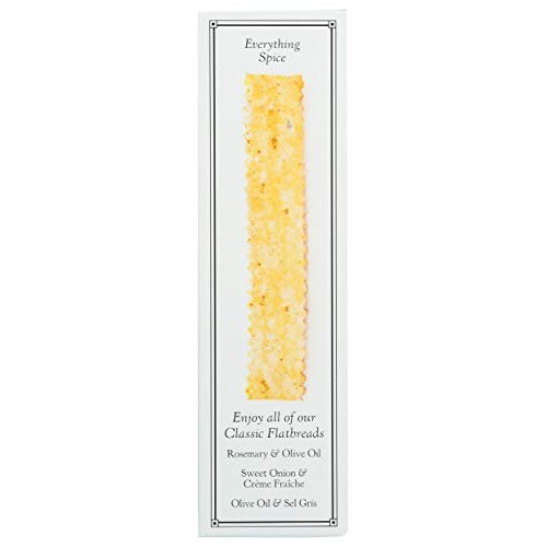 Rustic Bakery, Flatbread Sourdough Everything Spice Organic, 6 O