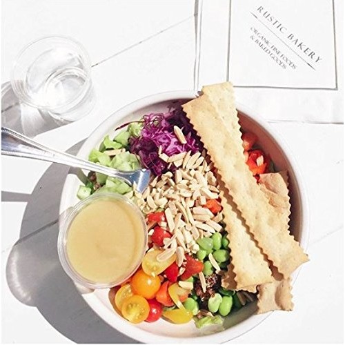 Rustic Bakery Gourmet Handmade Flatbread Rosemary &Amp; Olive Oil 6