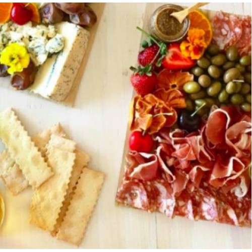 Rustic Bakery Gourmet Handmade Flatbread Rosemary &Amp; Olive Oil 6