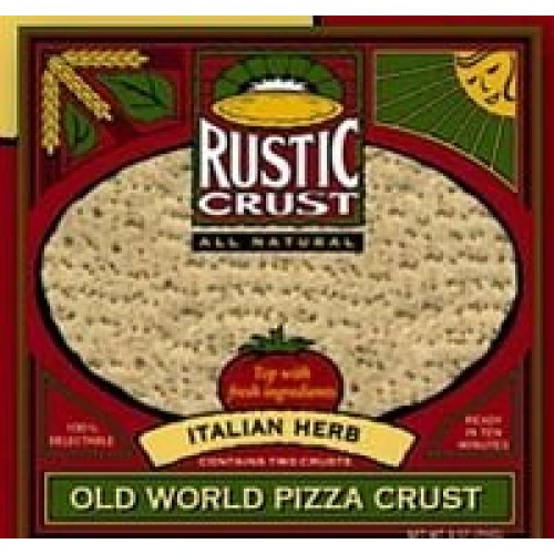 Rustic Crust Old World Italian Herb Pizza Crust, 9 Ounce - 12 Pe