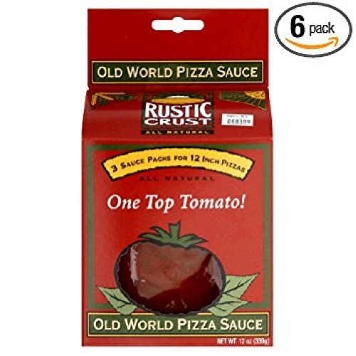 Rustic Crust Pizza Sauce Kit Packets, 12-Ounce Pack Of 6